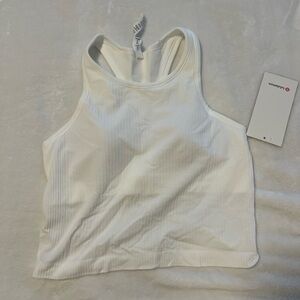 Lululemon ebb to flow tank, white, new with tags